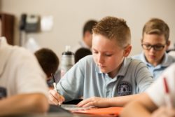 Children learn together in class