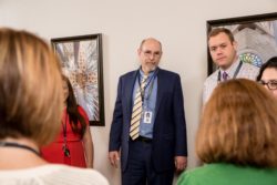 Faculty members meet to discuss academy matters