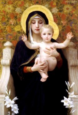 The Madonna Of The Lilies from 1899