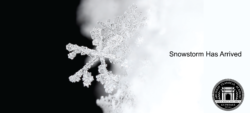 Snowstorm has arrived and is open for donations
