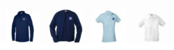 Uniform shirts and jackets