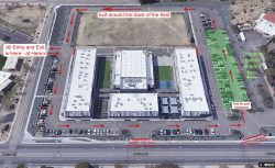 Archway North Phoenix drive in traffic flow