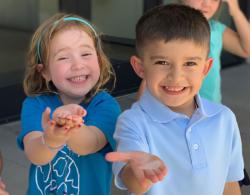two kids